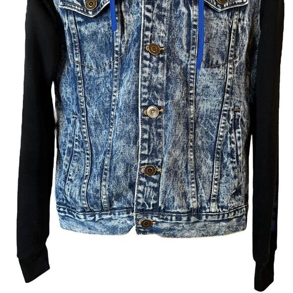 Golden State Warriors Jean Hooded Jacket - Picture 3 of 11